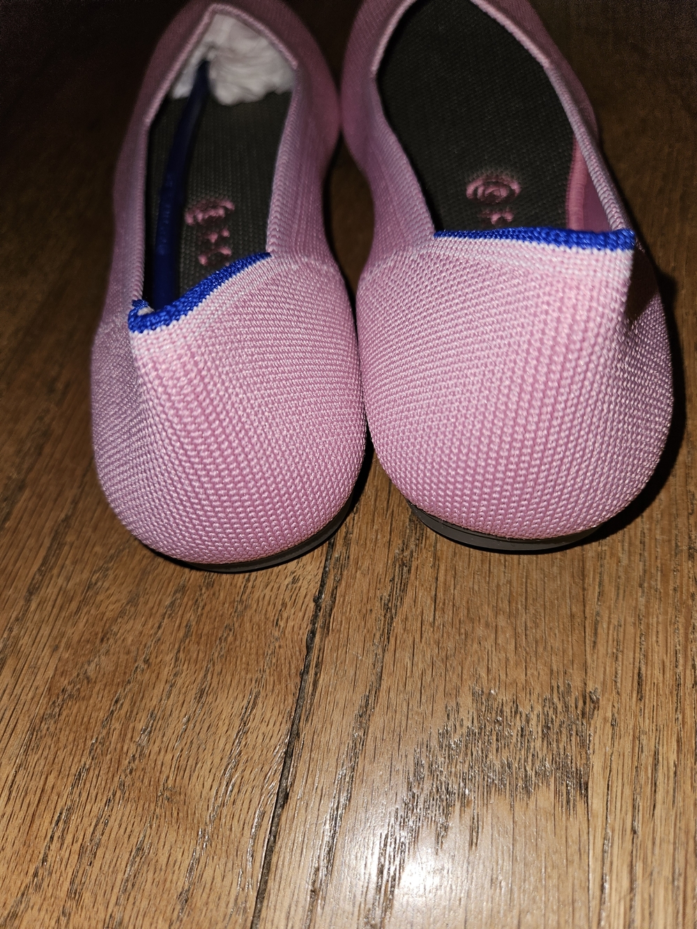 Rothy’s The Flat Pink Begonia Round Toe Slip On Flat Shoes Women's Size 8 - Picture 4 of 6
